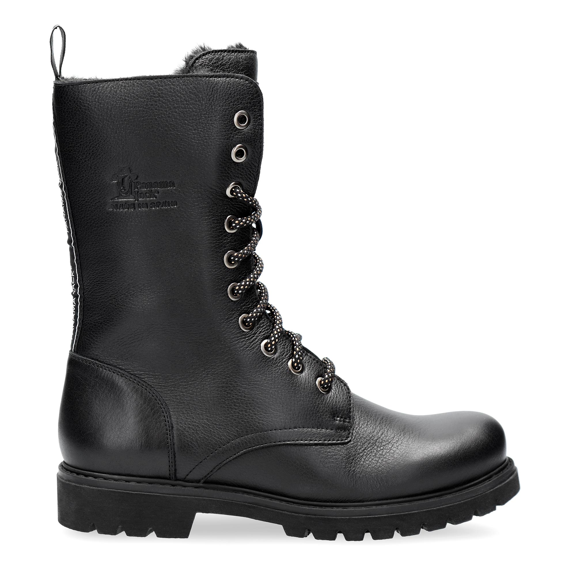 panama-jack-fiorela-b1-napa-negro-damenstiefel-flach-wasserdicht-schwarz image 1
