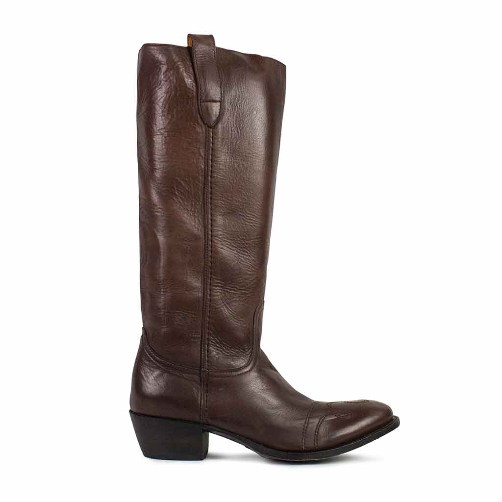sendra-boots-r4560-marron-lederstiefel-damen image 1
