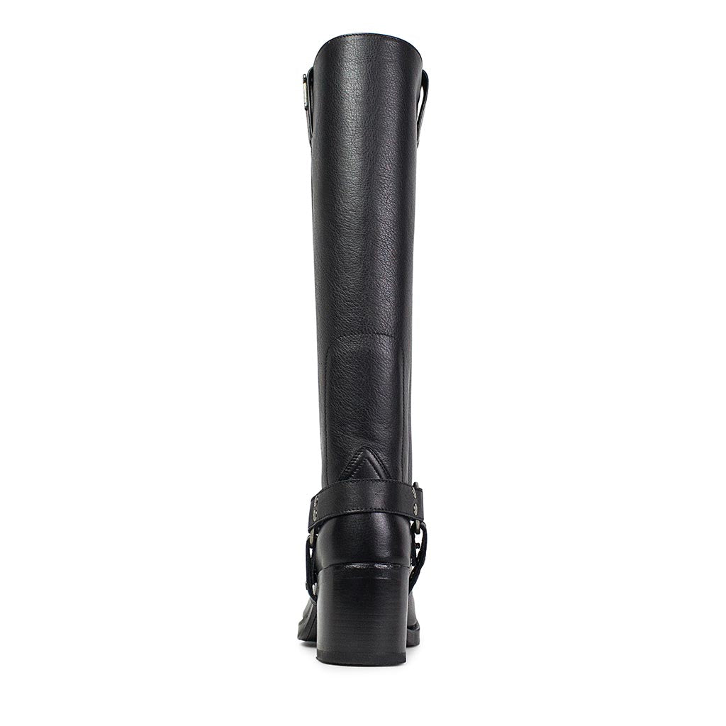 sendra-boots-16813-kika-salvaje-negro-biker-boots-schwarz-damen image 4