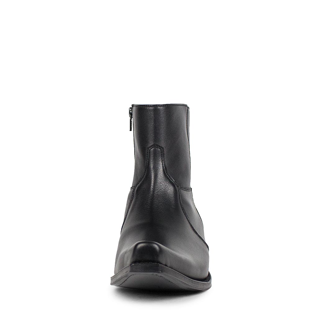 sendra-boots-5200-m-salvaje-negro-brillo-western-bootie-schwarz image 3