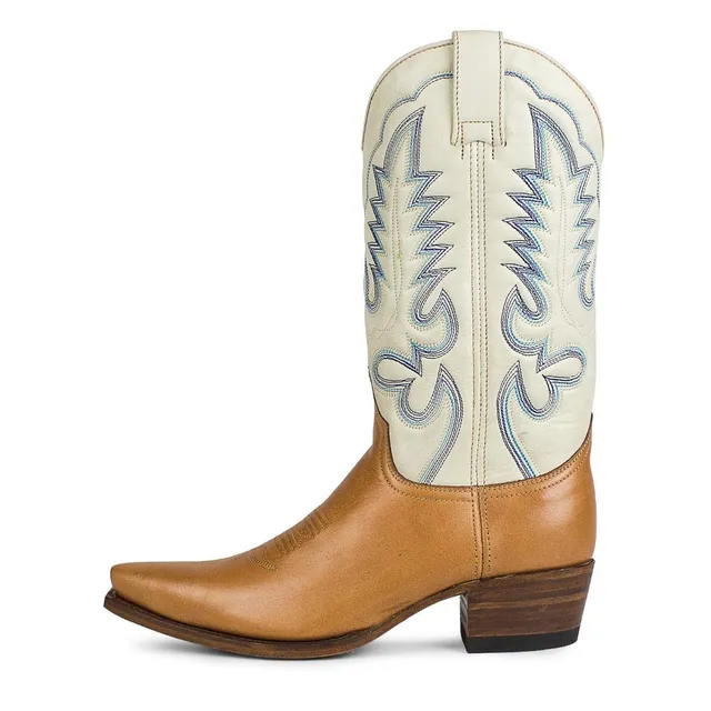 sendra-boots-17604-judy-salvaje-miele-avorio-damen-cowboystiefel image 1