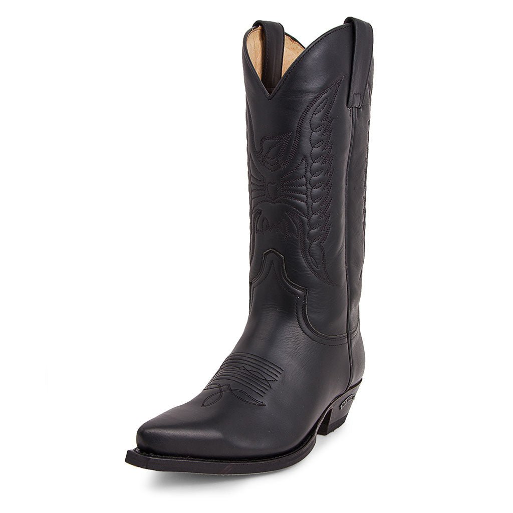 sendra-boots-2073-cuervo-pull-oil-negro-unisex-cowboy-stiefel image 2
