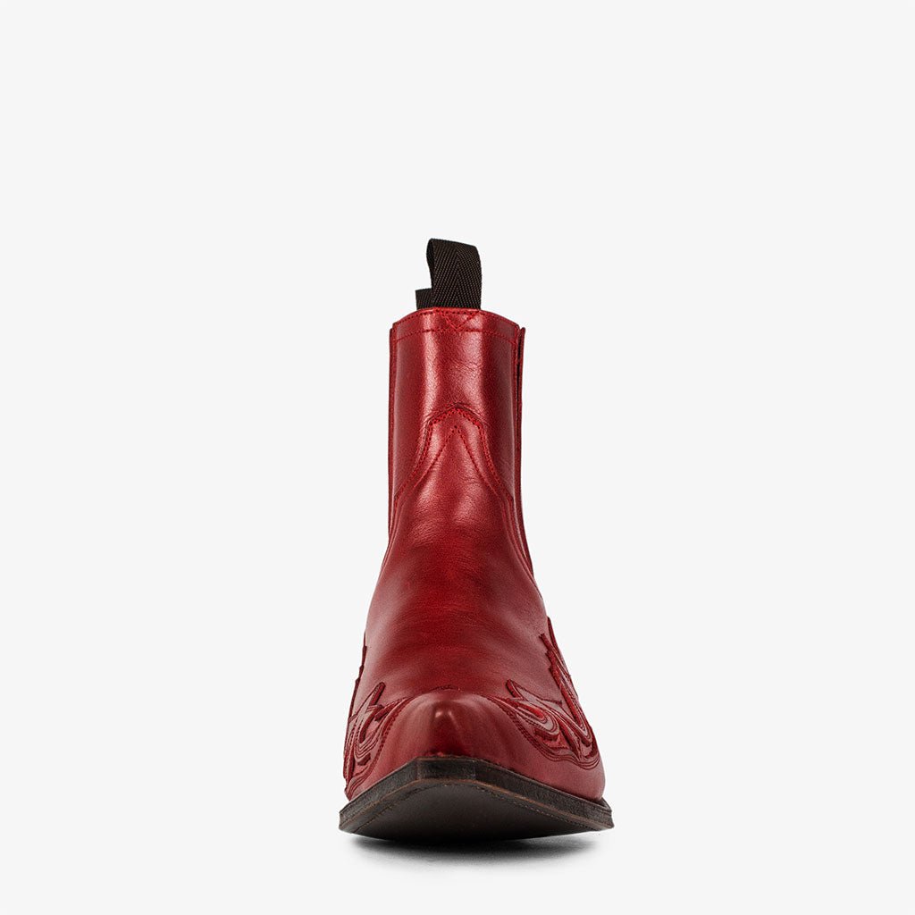 sendra-boots-4660-buitre-cicl-n-rojo-westernstiefel-rot image 3