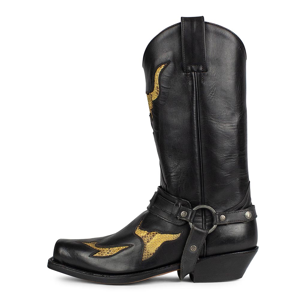 sendra-boots-4719-58-seta-pull-oil-negro-biker-boots-herren image 1