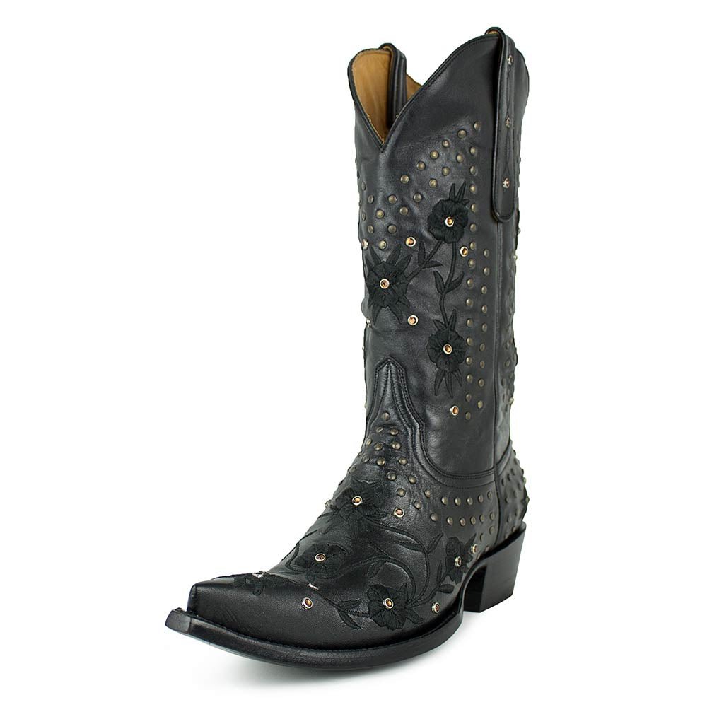 sendra-boots-beberly-negro-westernstiefel-limited-swarovski image 2