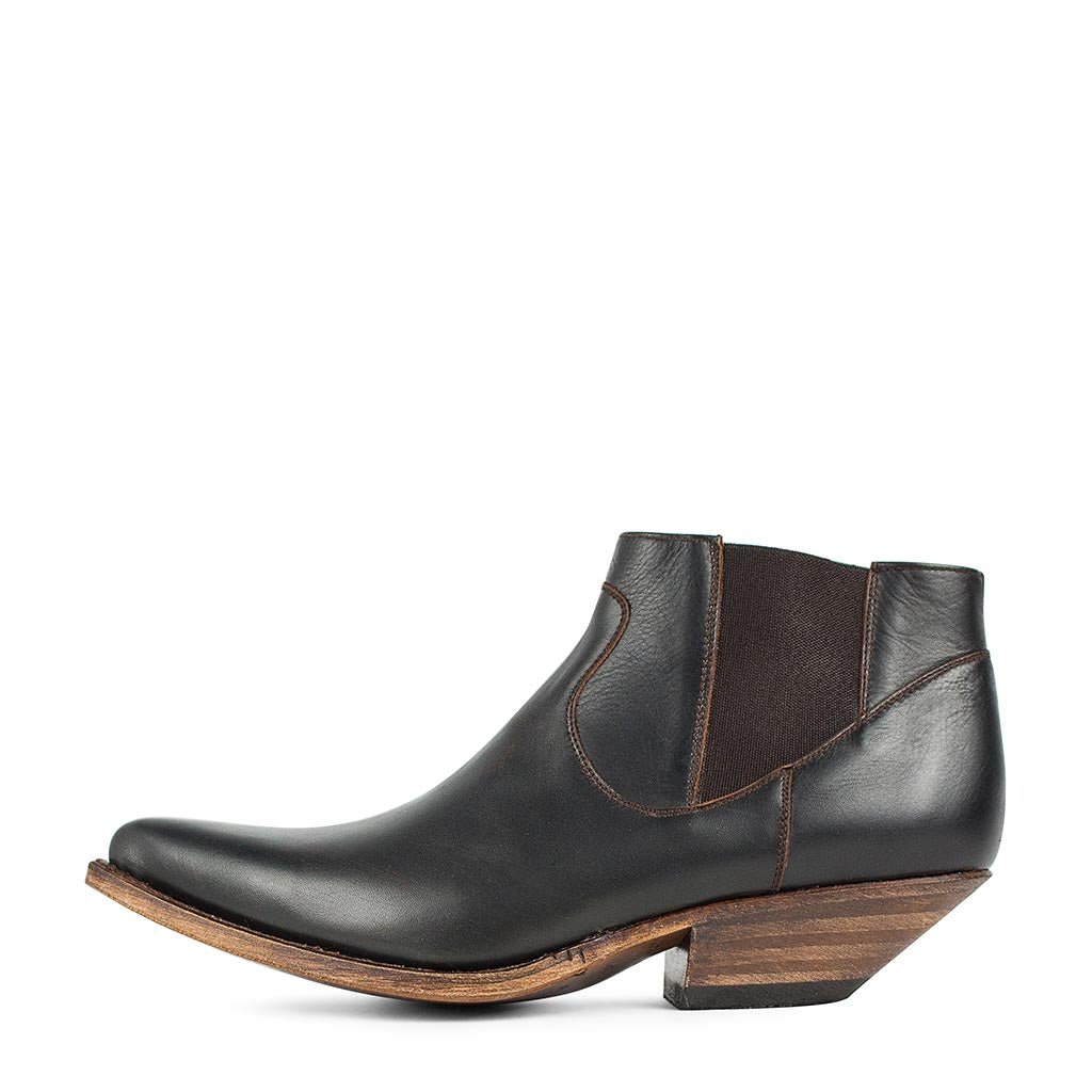sendra-boots-17150-pico-second-hand-negro-cuero-stiefelette image 1