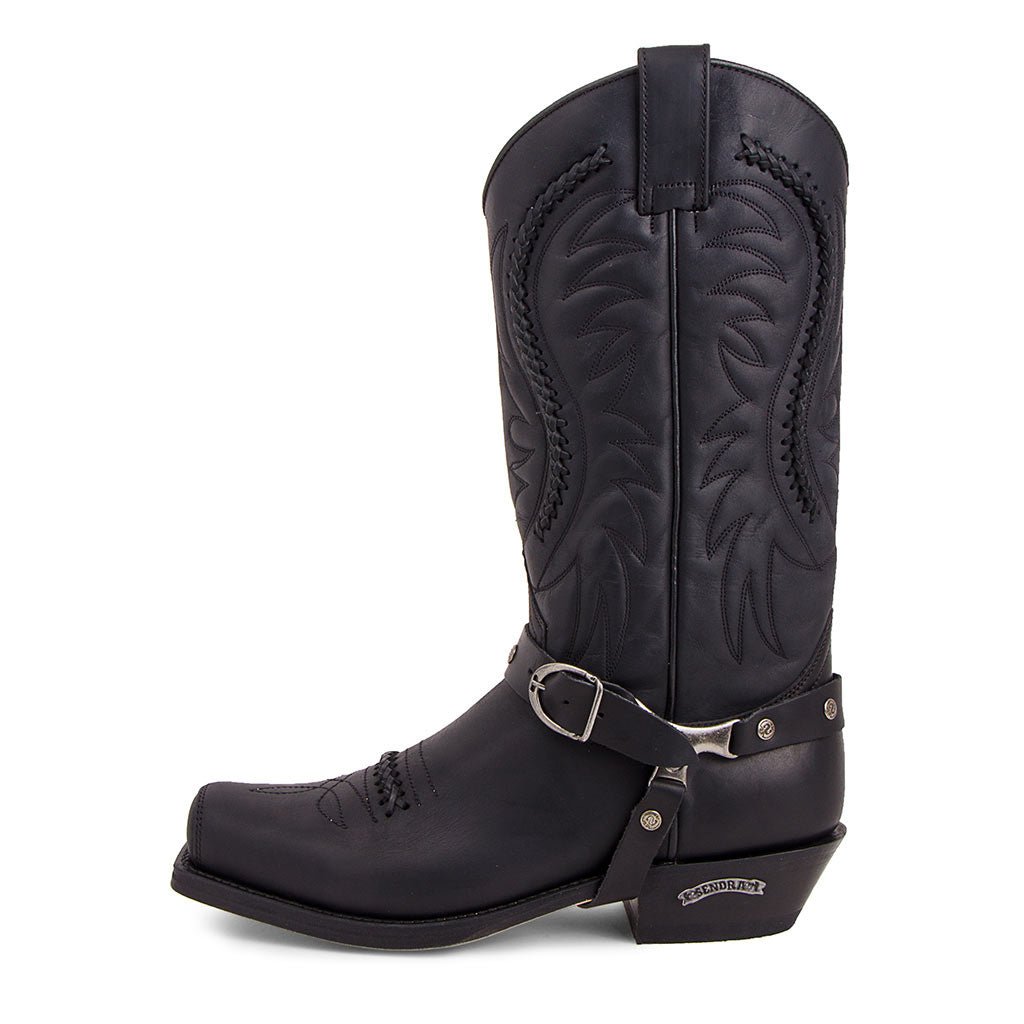 sendra-boots-3434-58-seta-sprinter-bras-negro-biker-lederstiefel image 1