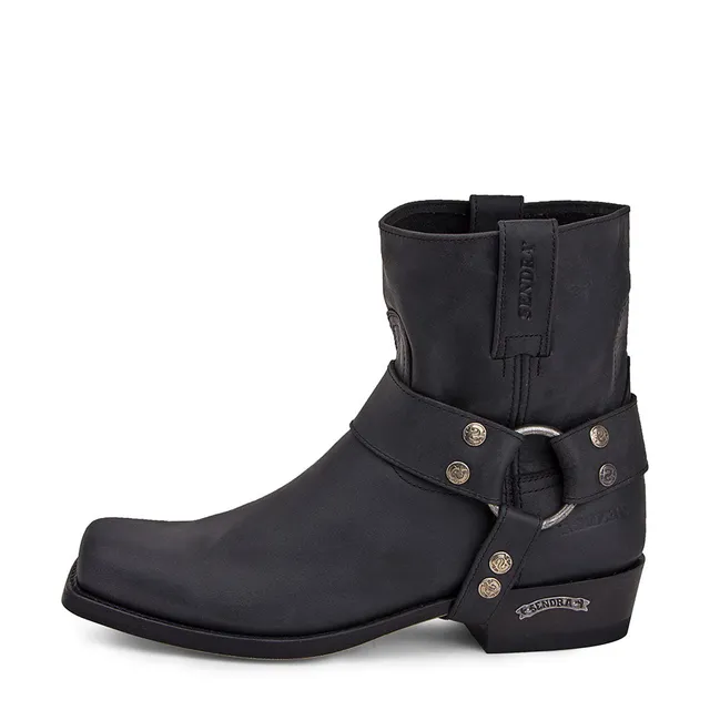 sendra-boots-9077-pete-flota-negro-damen-biker-bot-n image 1
