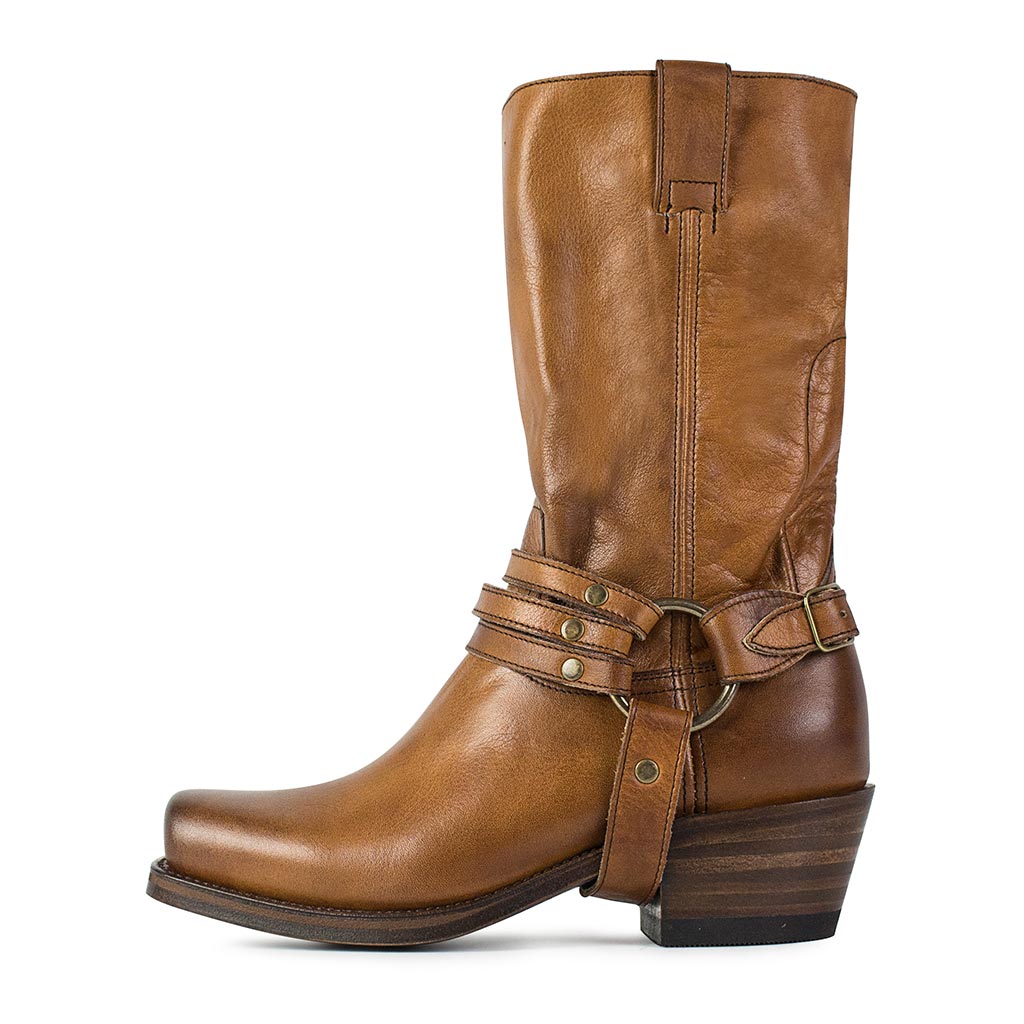 sendra-boots-18512-blues-salv-biker-boots-marron-melt-damen image 1