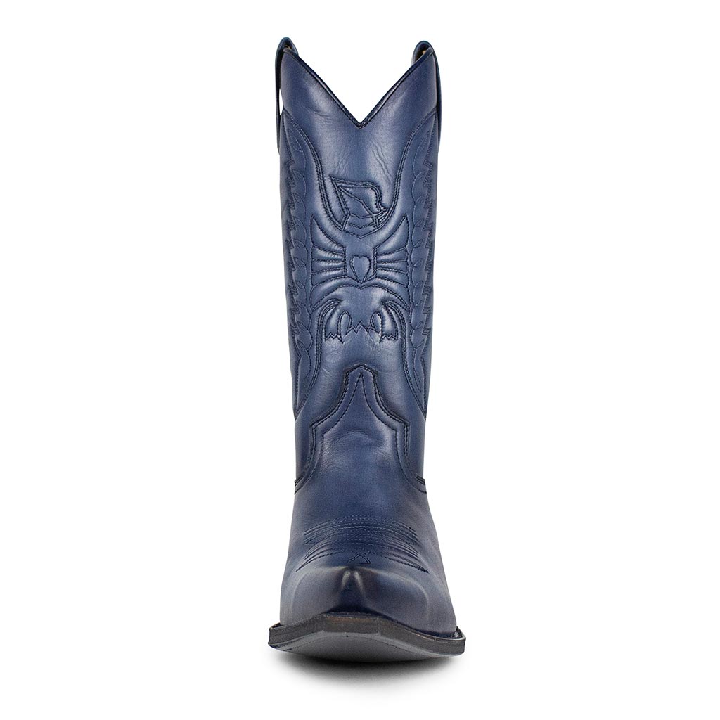 sendra-boots-2073-cuervo-crust-whash-navy-cowboy-stiefelette-f-r-damen-in-blau image 3