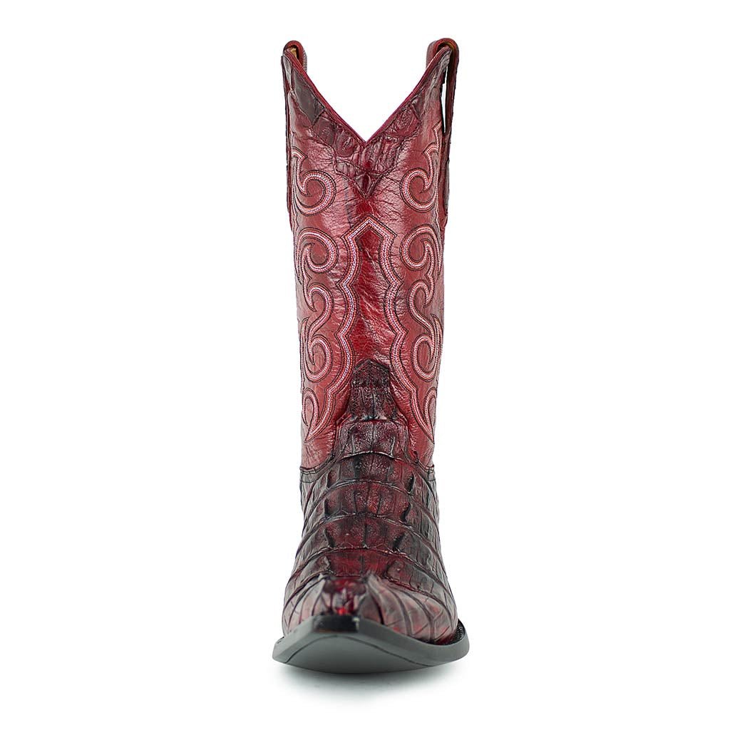 sendra-boots-texas-caiman-tail-rojo-exotic-westernstiefel-rot image 3