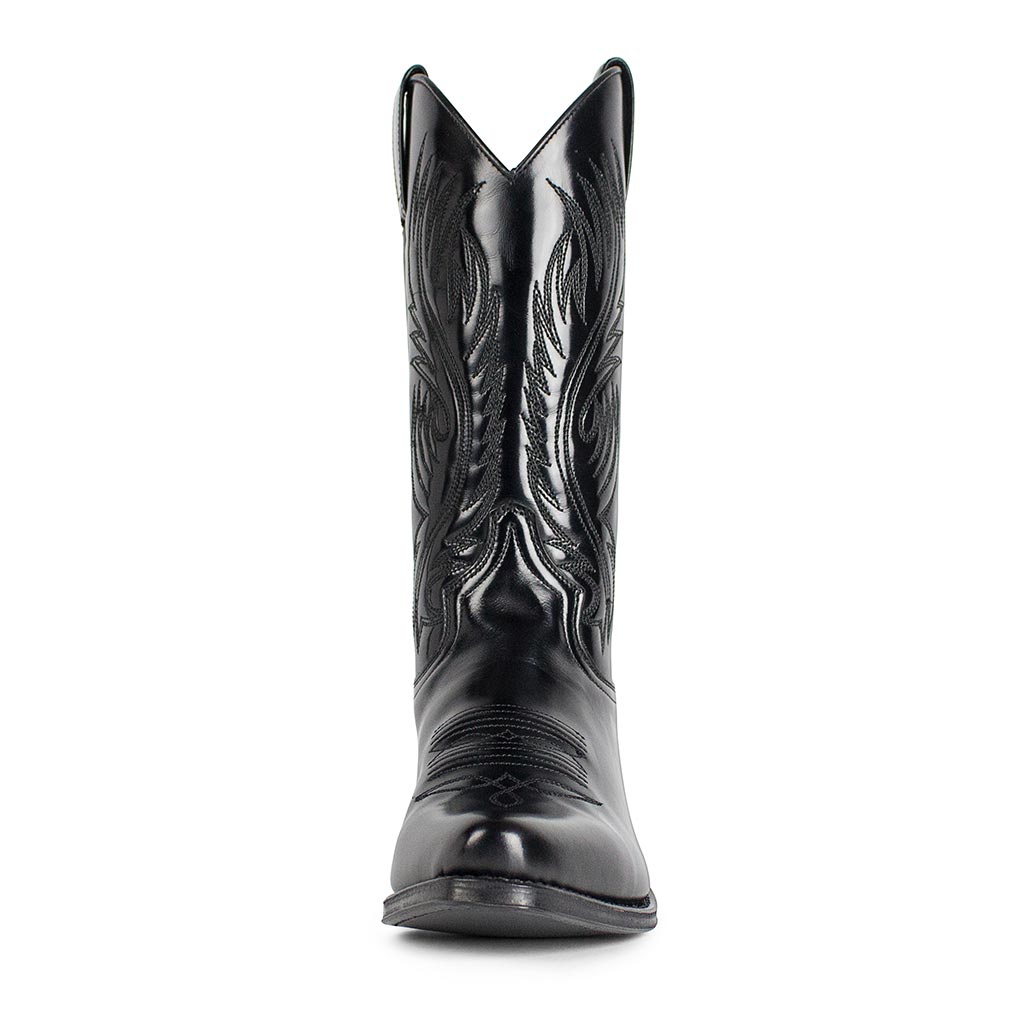 sendra-boots-2605-red-antic-negro-cowboystiefel-schwarz image 3