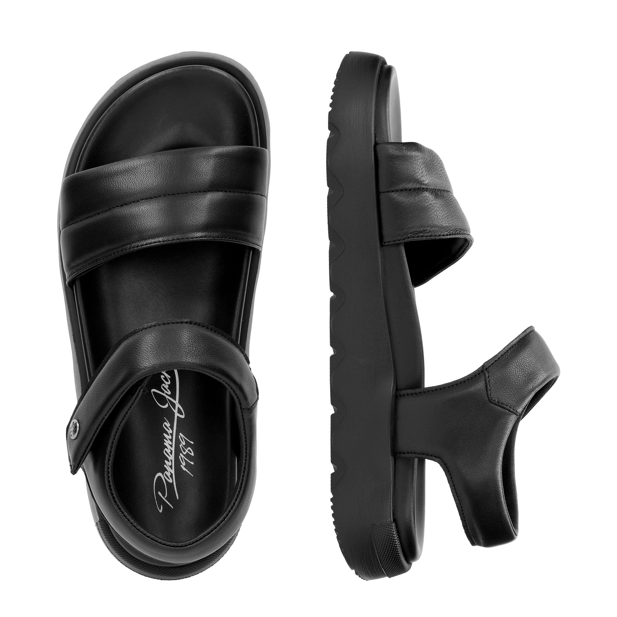 panama-jack-bety-b1-damensandale-nappa-schwarz-klett image 4