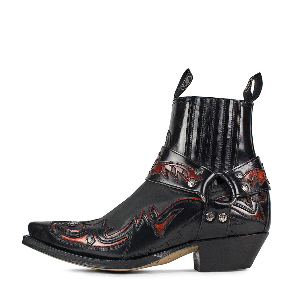sendra-18117-cuervo-sprinter-hurricane-cowboy-stiefeletten-schwarz image 1