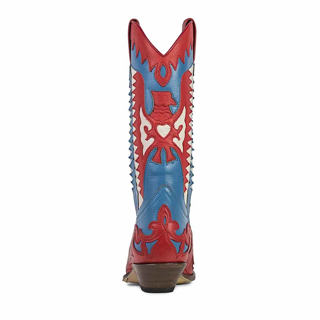 sendra-boots-3840-cuervo-atenea-rojo-cowboy-stiefel-herren image 4