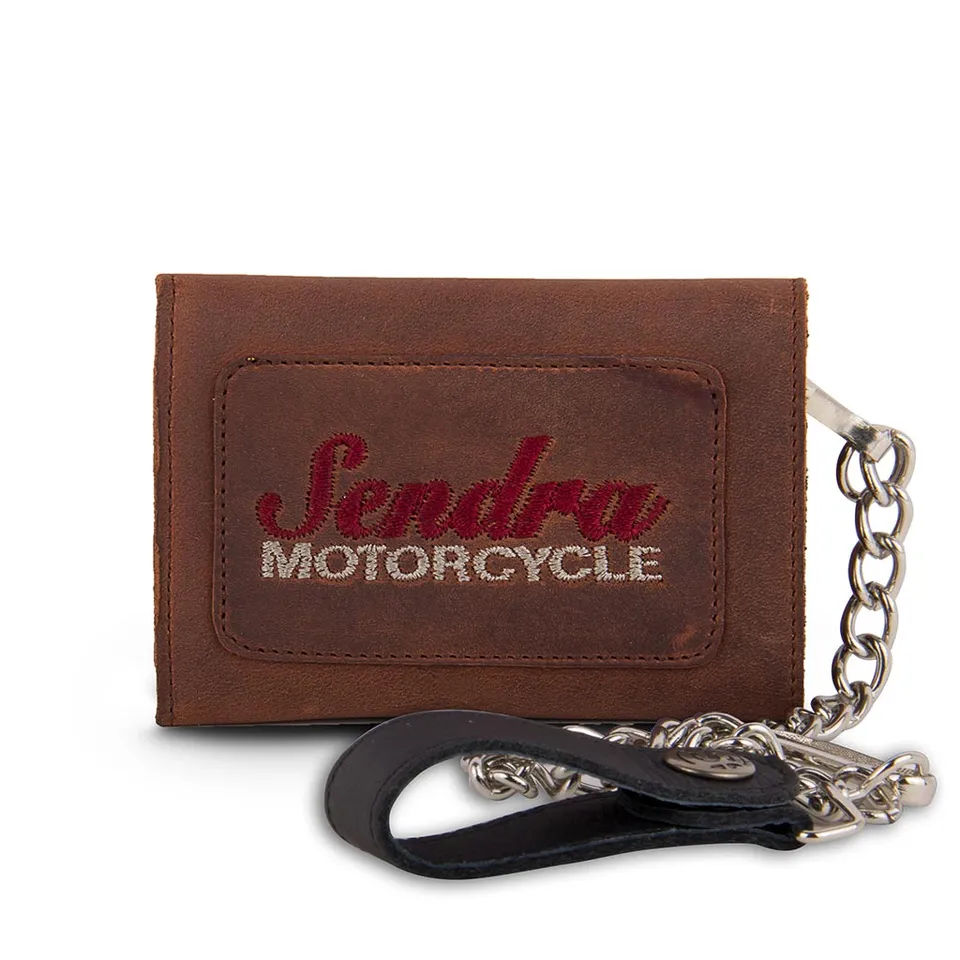 sendra-pocket-sprinter-7004-biker-geldb-rse-braun-mit-kette image 1