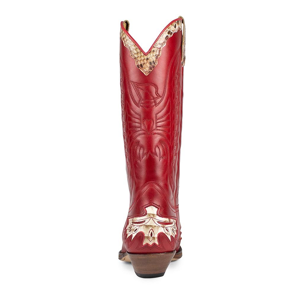 sendra-boots-7106p-cuervo-ciclon-rojo-cowboy-stiefel-herren-rot image 4