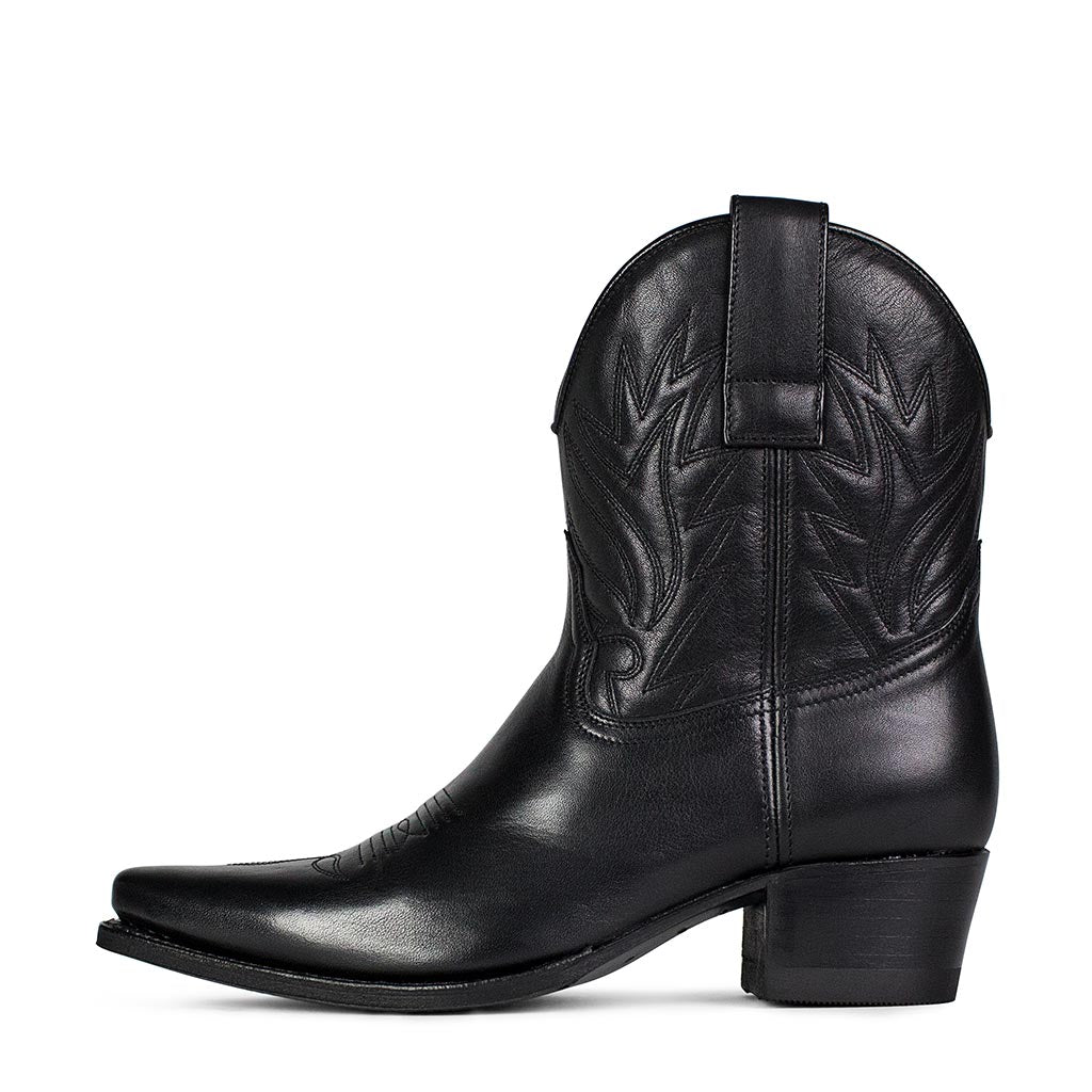 sendra-boots-16954-gene-salvaje-negro-cowboy-stiefelette image 1
