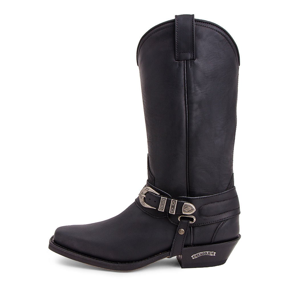 sendra-boots-3452-tango-sprinter-negro-biker-westernstiefel image 1