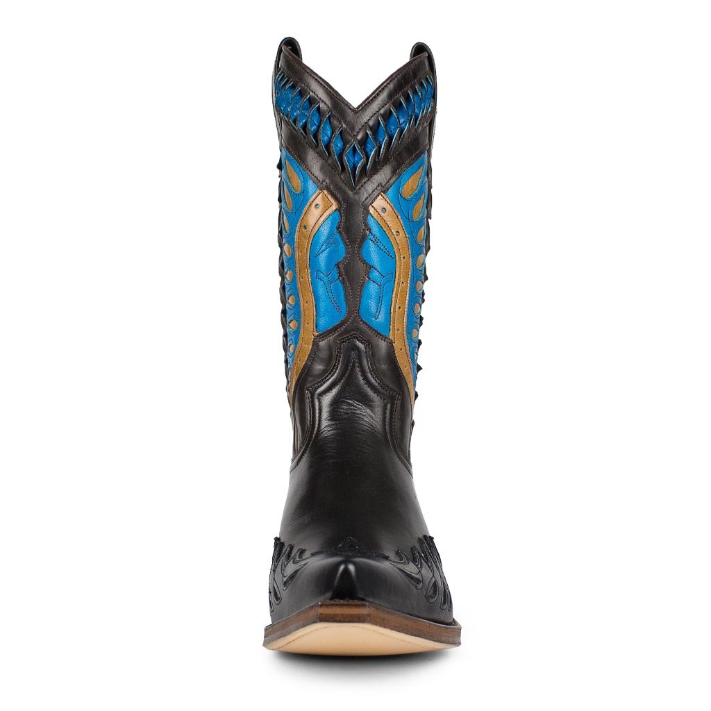 sendra-boots-5068-cuervo-snowbut-cowboy-boot-schwarz image 3