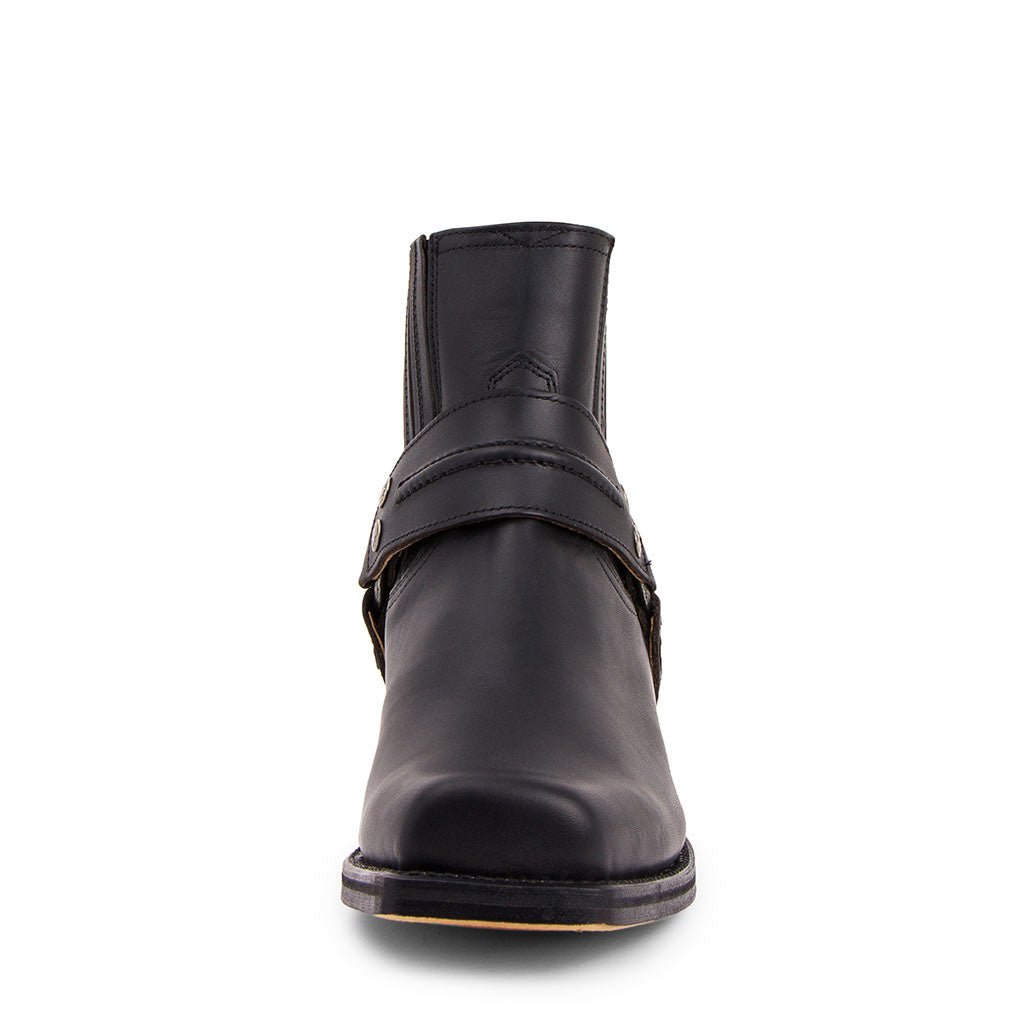 sendra-boots-2746-pete-pull-oil-negro-cowboy-stiefelette-aus-schwarzem-leder-mit image 3