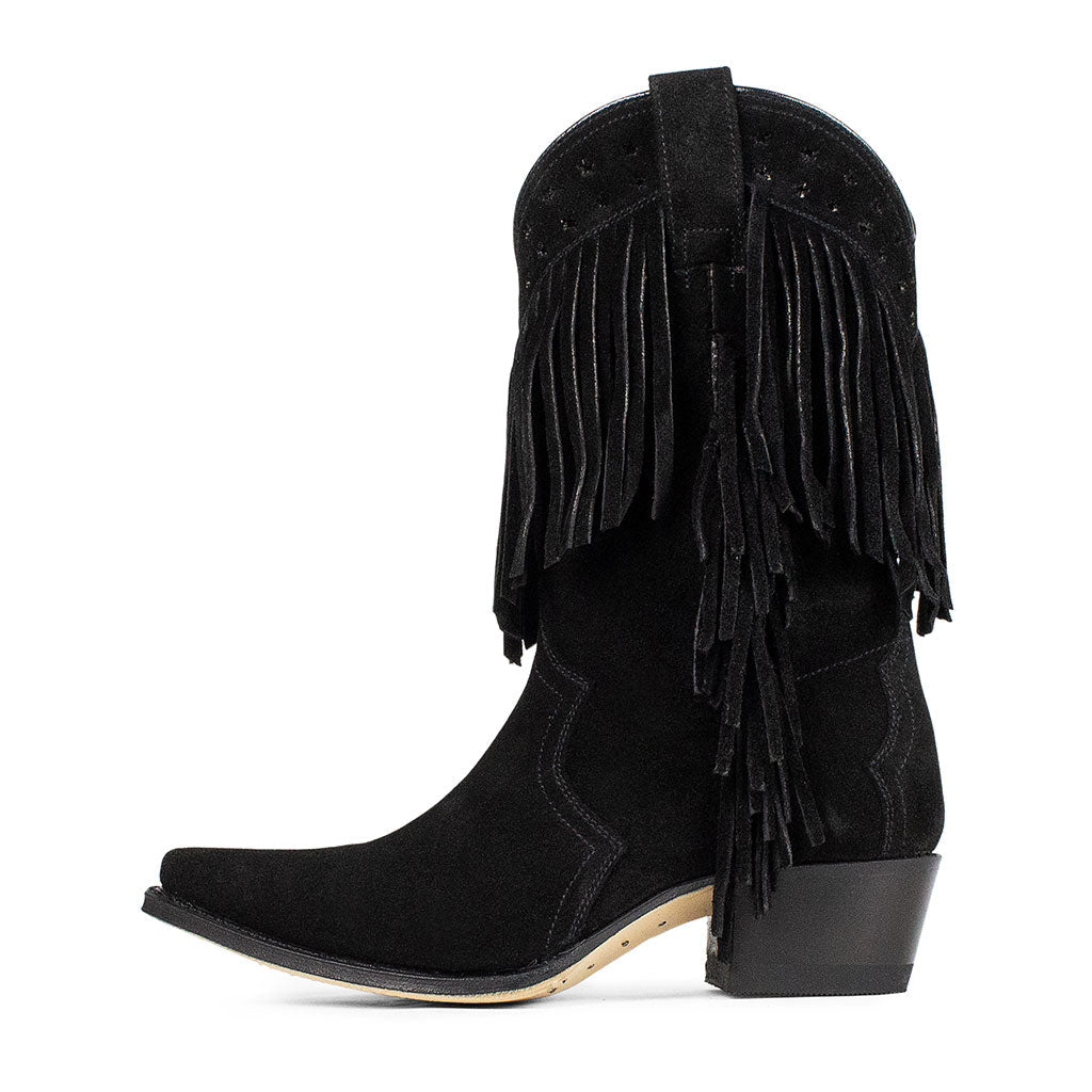 sendra-boots-17167-gene-serr-voley-negro-stiefel image 1