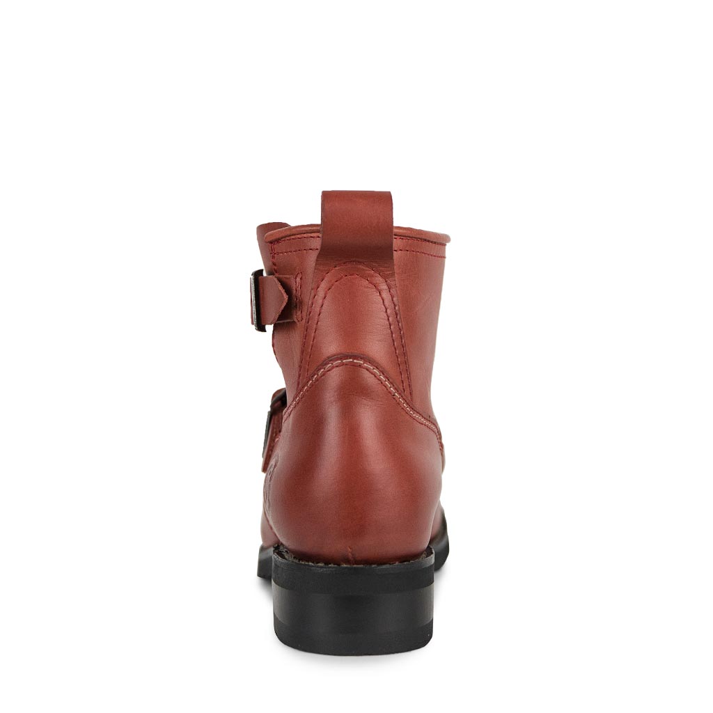 sendra-boots-17521-carol-pull-city-rojo-damen-stiefelette-rot-riemen image 4