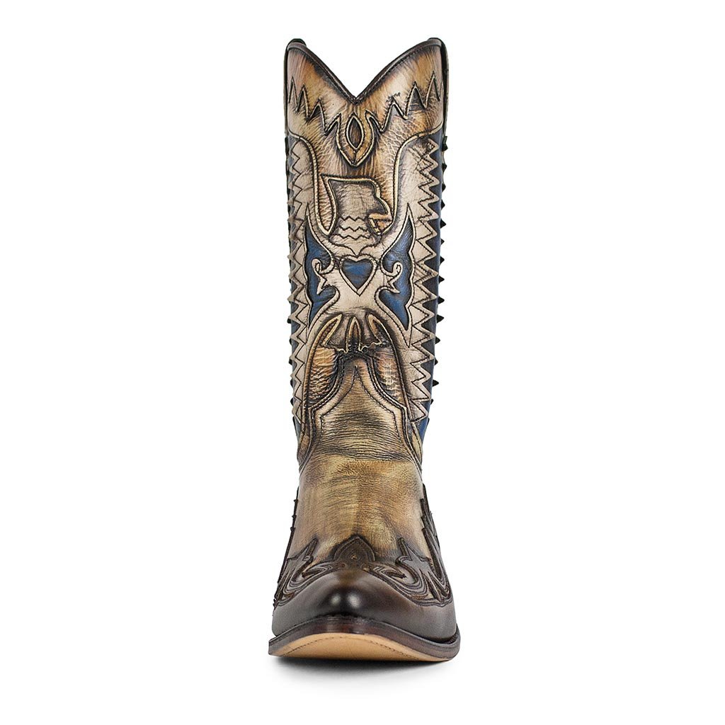 sendra-boots-3840-lia-cowboystiefel-denver-canela-lavado image 3