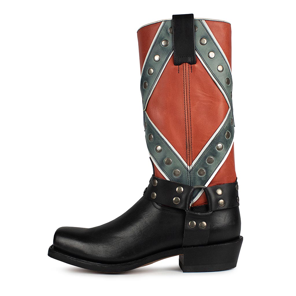 sendra-boots-3549-strong-pull-oil-negro-biker-boots-hoch image 1