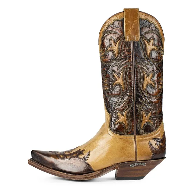 sendra-boots-2728-cuervo-britnes-flo-marron-damen-cowboy-stiefel image 1