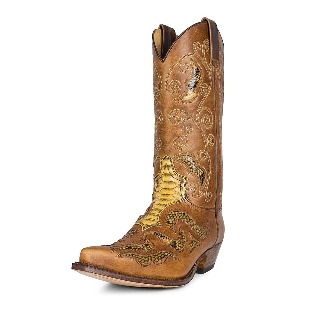 sendra-boots-7428p-cuervo-evolution-tang-piton-rojo-westernstiefel image 2