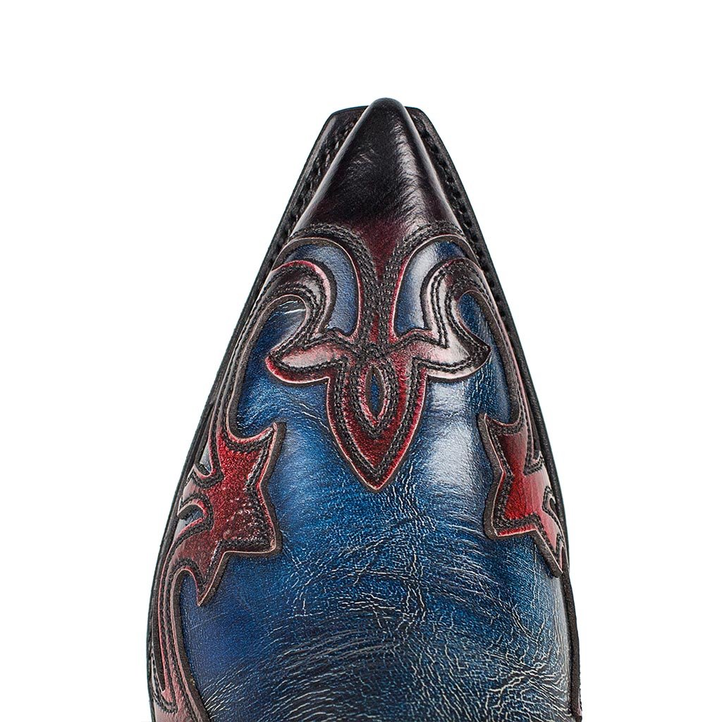 sendra-boots-4660-cuervo-denver-azul-rojo-stiefelette image 5