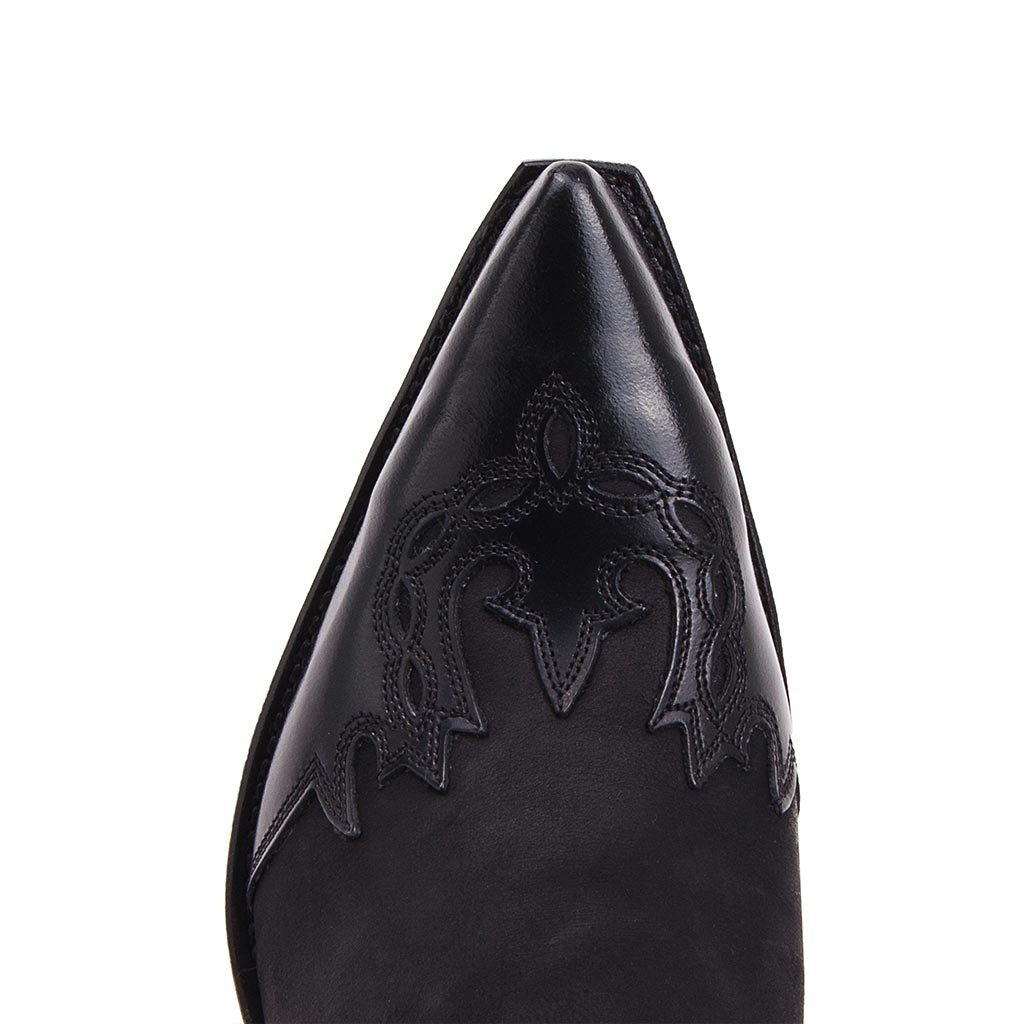 sendra-boots-2560-gorca-flora-nobuk-damen-cowboystiefel-schwarz image 4