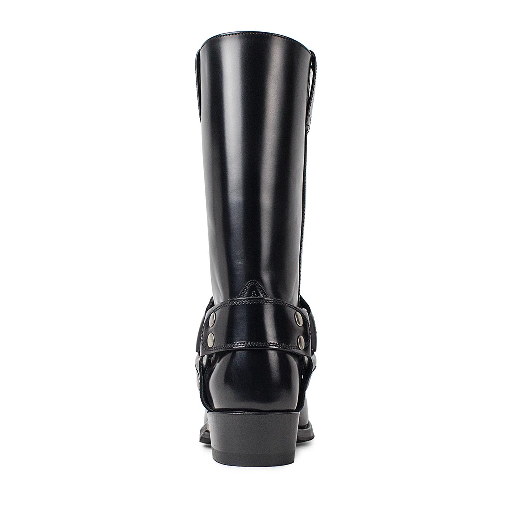 sendra-boots-8833-blues-antic-negro-bikerboots-damen-schwarz image 4