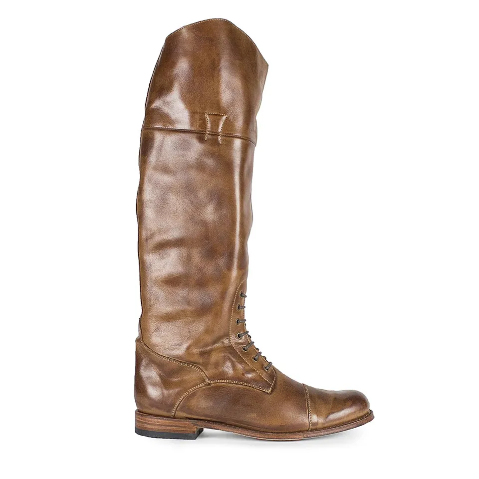 sendra-boots-r2804-8275-plana-biker-boots-marron-braun-damen image 1
