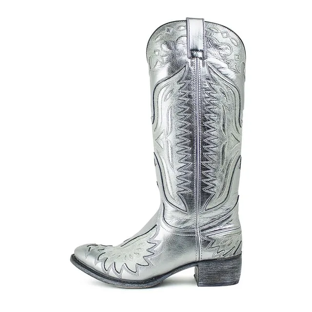 sendra-boots-10009-sara-damen-cowboystiefel-cristal-adler-stick image 1