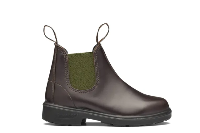 blundstone-2394-kids-chelsea-boot-brown-olive image 1