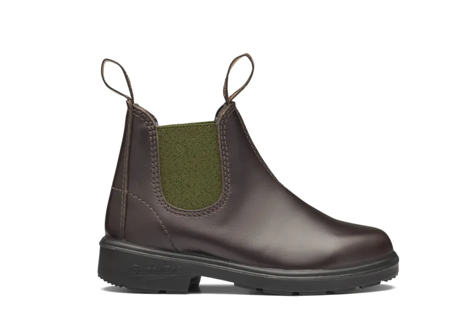 blundstone-2394-kids-chelsea-boot-brown-olive image 1