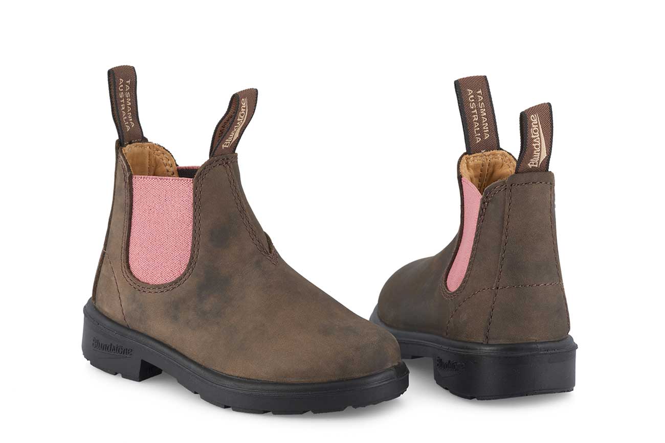 blundstone-1438-kids-chelsea-boot-rustic-brown image 3
