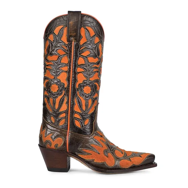 sendra-boots-r3312-judy-marron-cowboy-stiefel-braun image 1