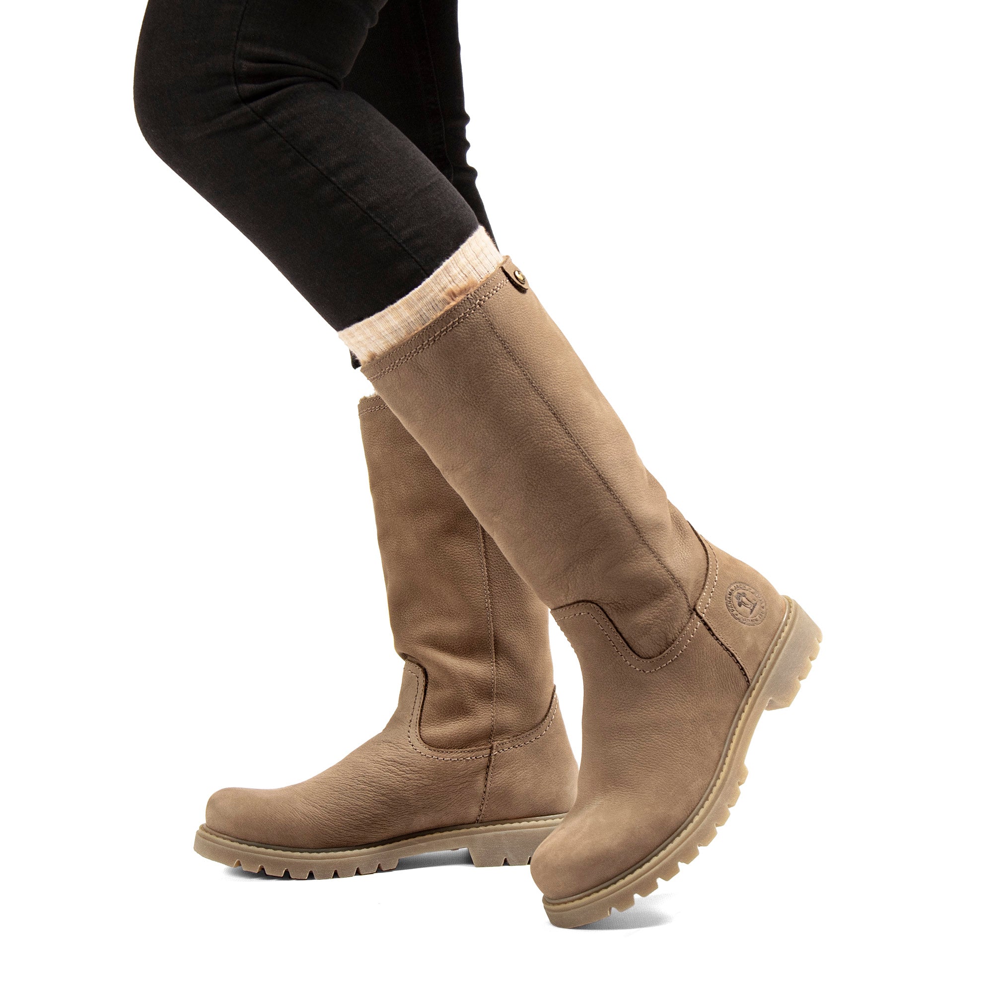 panama-jack-bambina-b146-damenstiefel-nobuck-taupe image 2