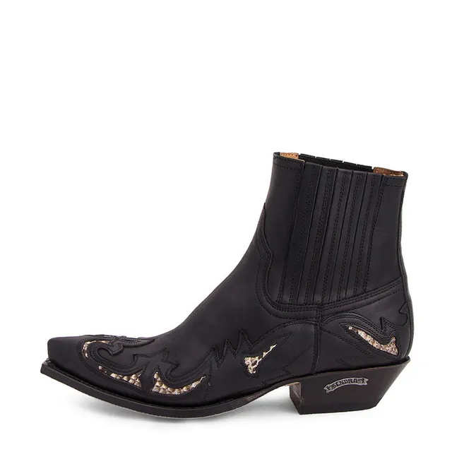 sendra-boots-6799-cuervo-exotic-cowboy-stiefelette image 1
