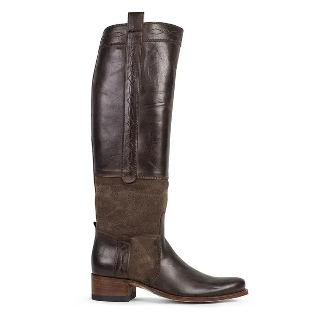 sendra-boots-r4614-marr-n-damen-leder-stiefel-braun image 1