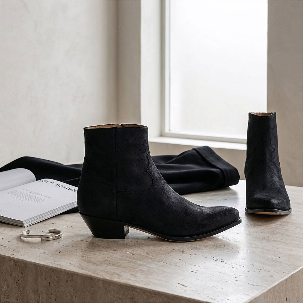sendra-boots-13659-kansas-waxy-commander-negro-biker-stiefel image 7
