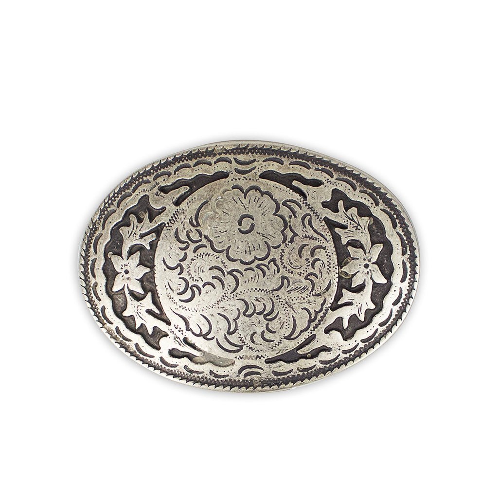 sendra-eli-20546-40-g-rtelschnalle-silber-matt-blumen-d5 image 1