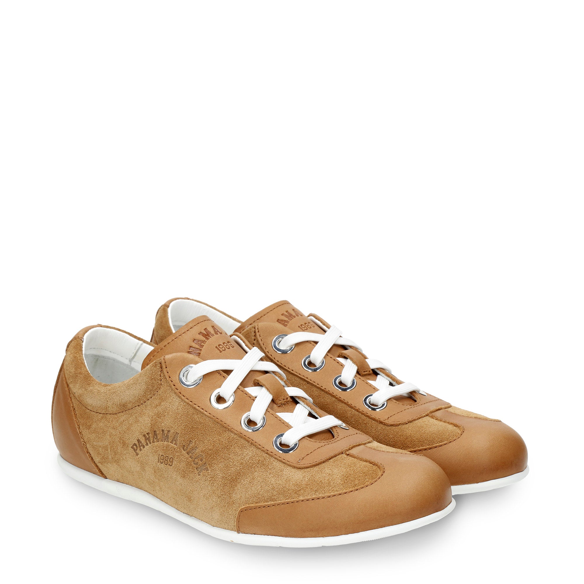 panama-jack-farum-b7-damen-sneaker-veloursleder-camel image 2