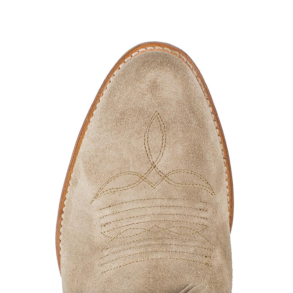 sendra-boots-11451-debora-serr-firence-bamby-cowboy-stiefel-beige-mit-fransen image 5