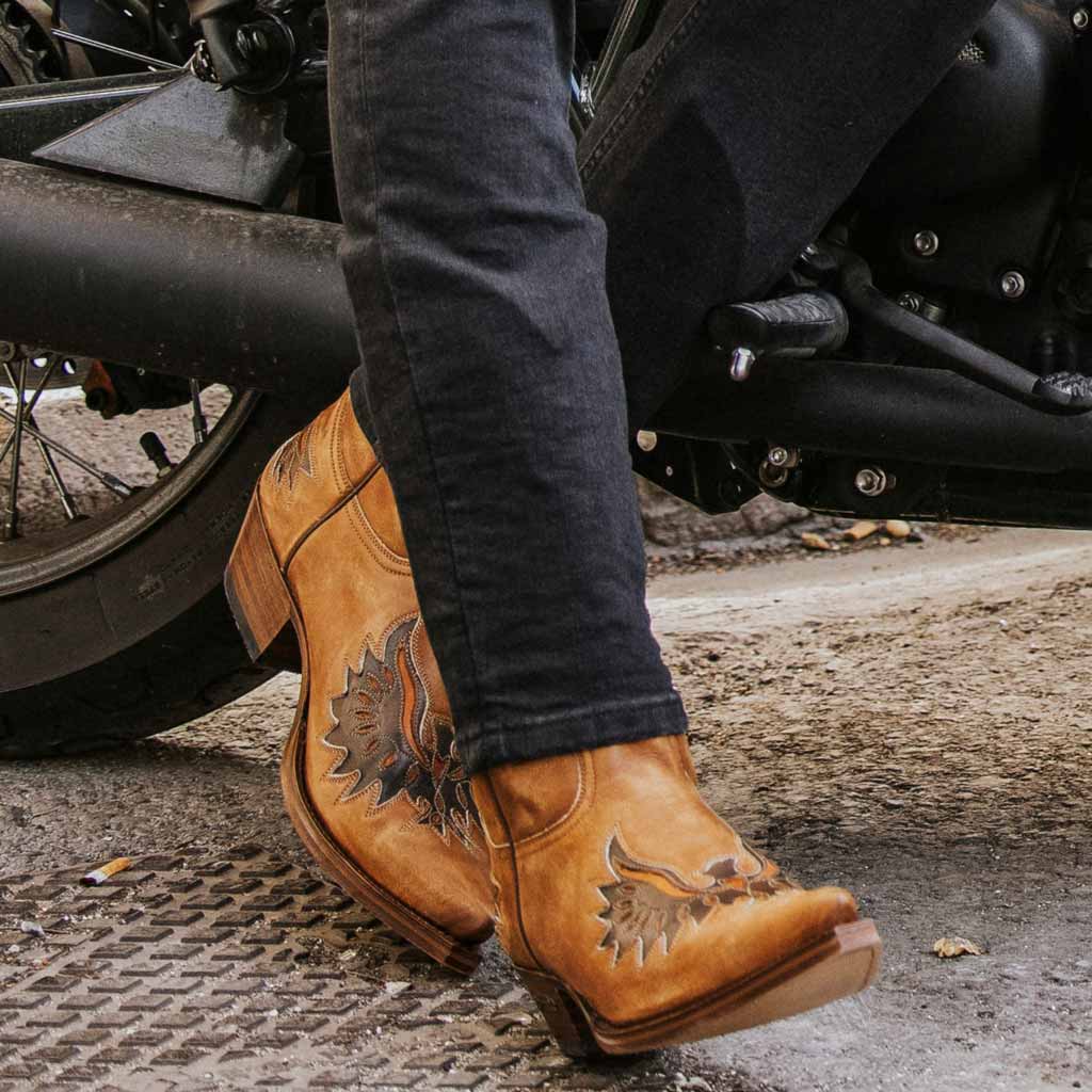 sendra-boots-6990-buitre-olimpia-023-lavado-damen-cowboy-boot-in-gewaschenem-led image 4