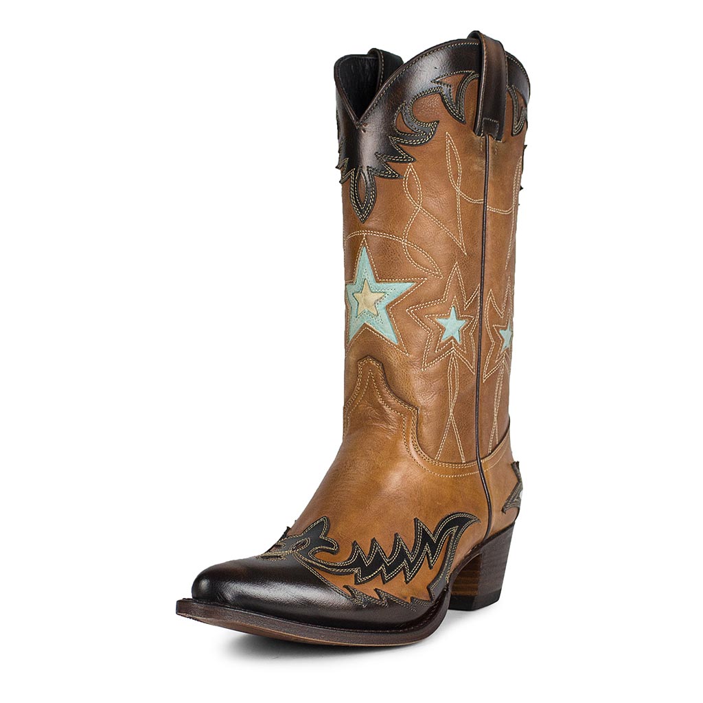 sendra-boots-12714-lia-olimpia-023-lav-hurricane-bronce-cowboystiefel image 2