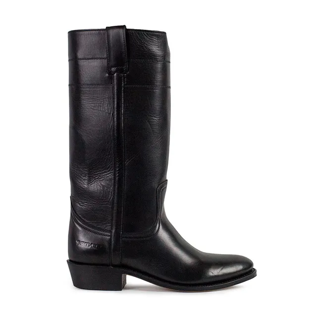 sendra-boots-r4566-leder-stiefel-schwarz image 1
